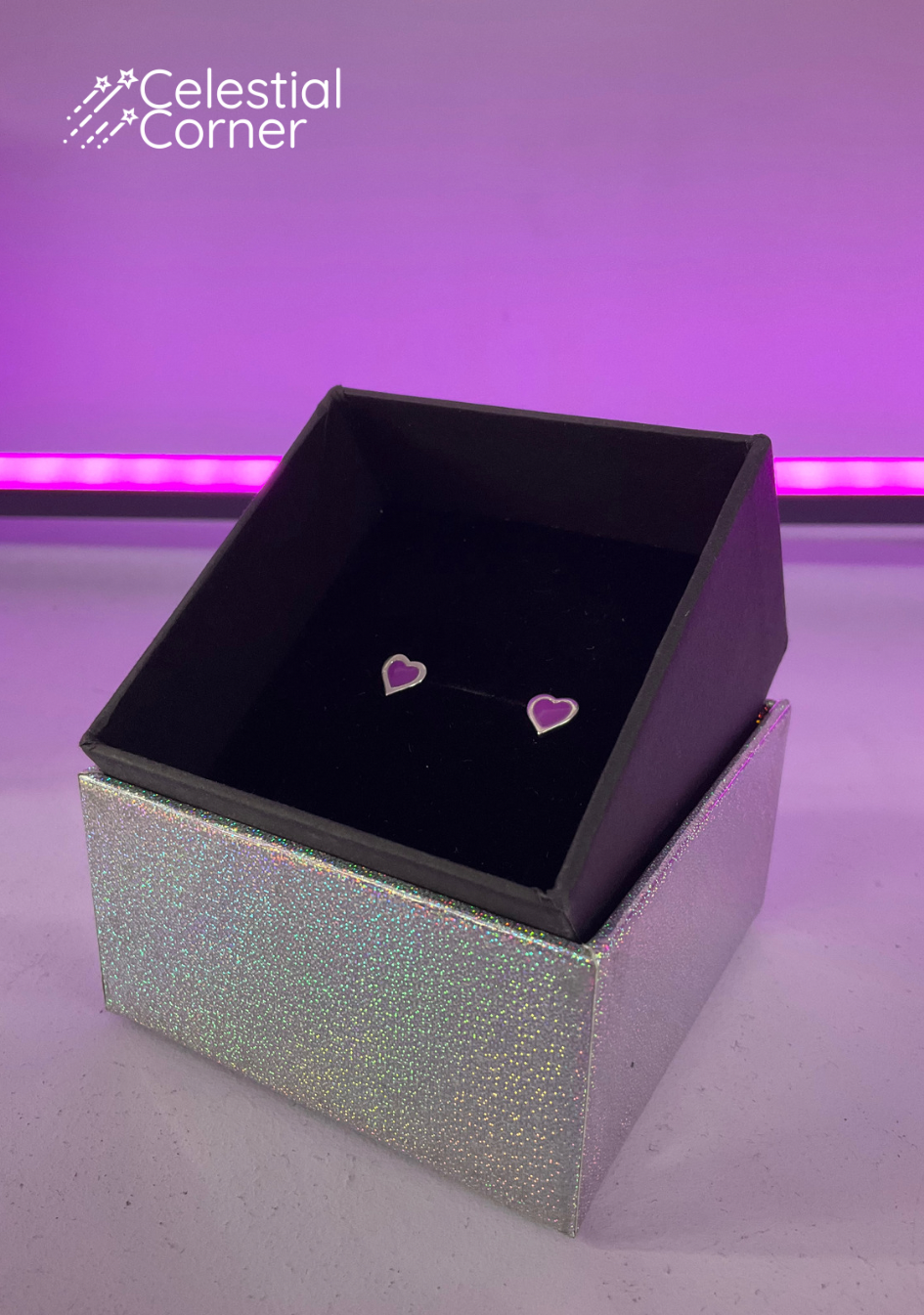 Heart Studs - All Colours