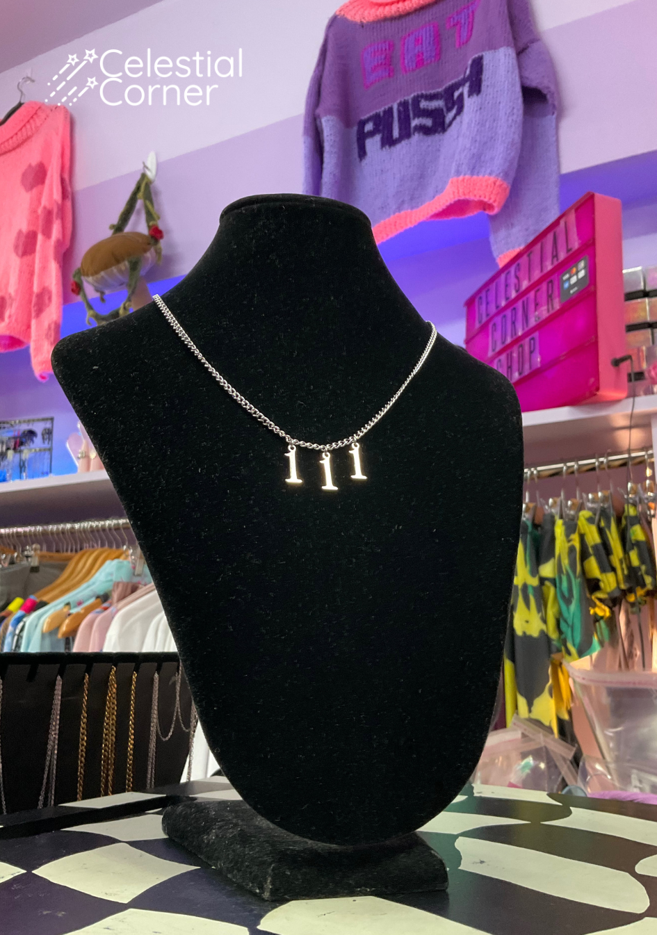 Lucky Number 111 Necklace