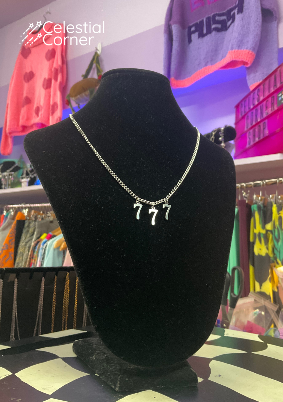 Lucky Number 777 Necklace