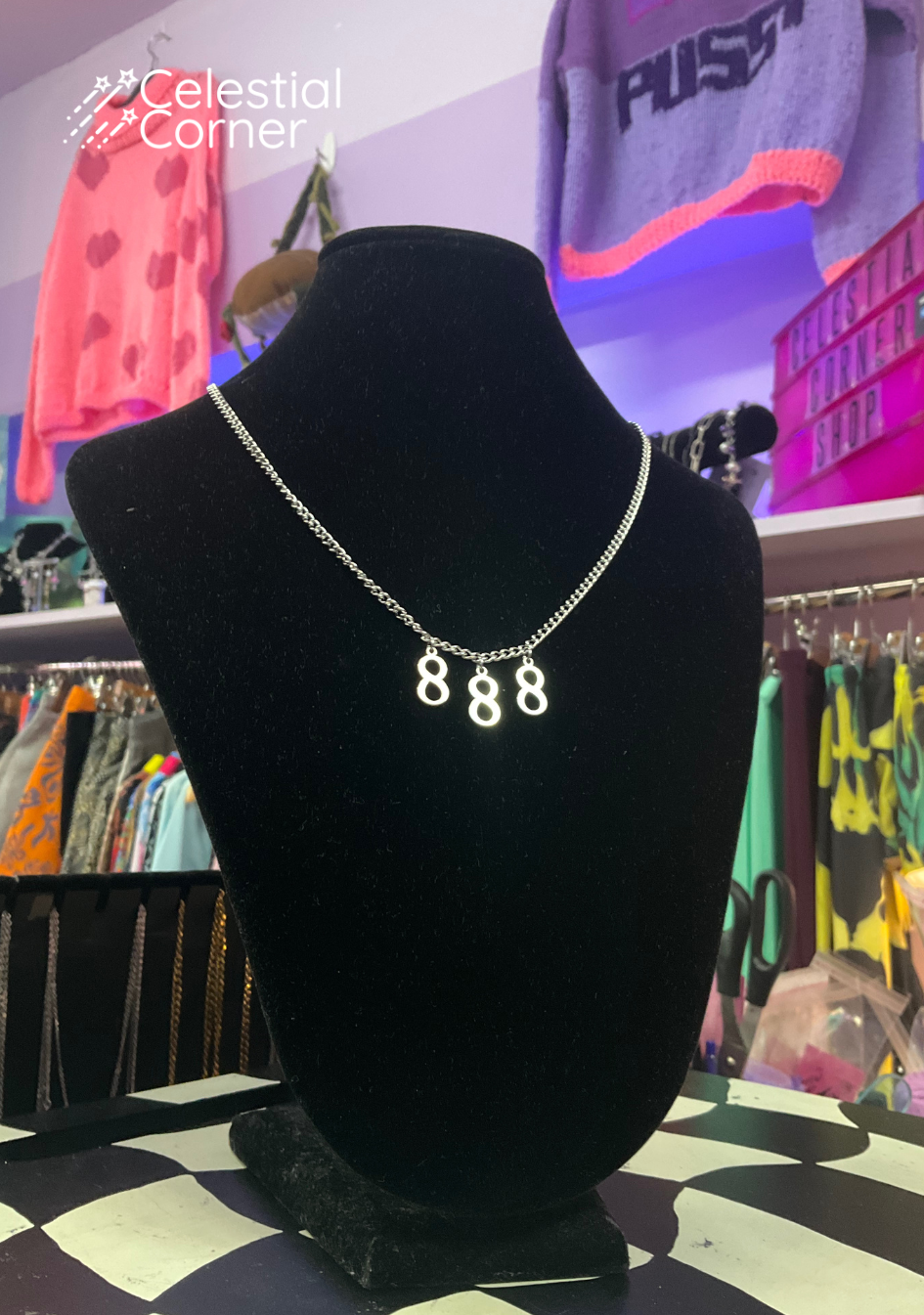 Lucky Number 888 Necklace