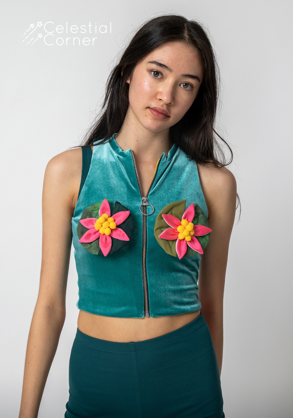 Peaceful Pond Rave Top