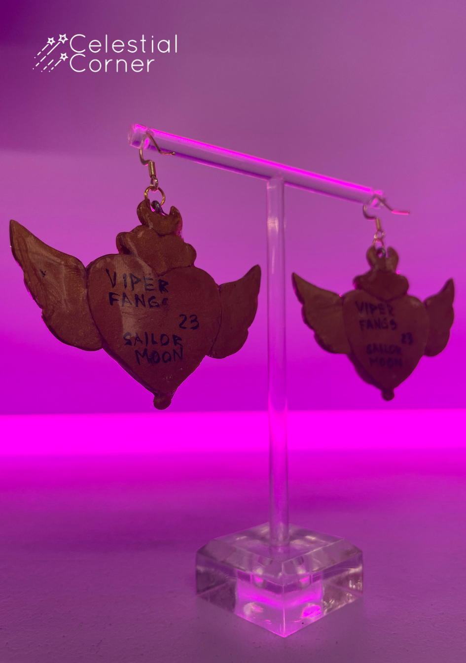 Sailor Moon Collection Heart Earrings