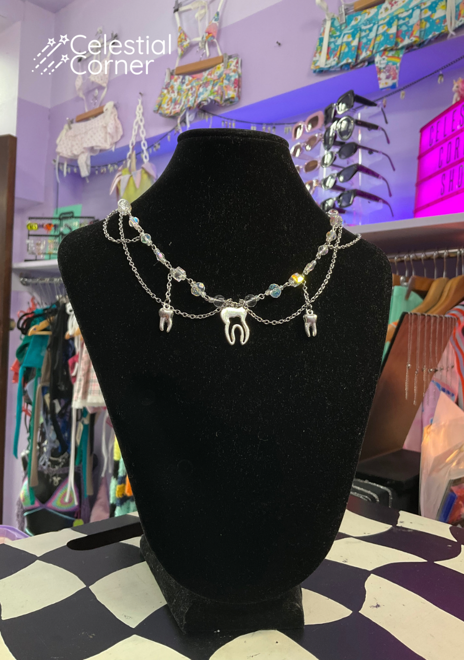 Tooth Fairy Charm Necklace
