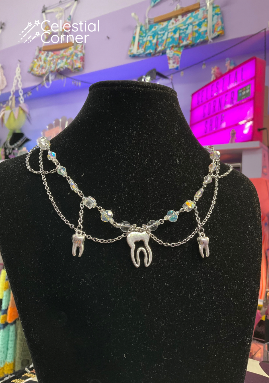 Tooth Fairy Charm Necklace