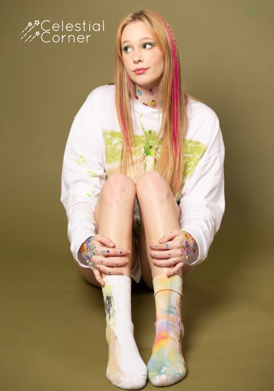 Caterpillar & Puriri Moths Long Sleeve T-shirt