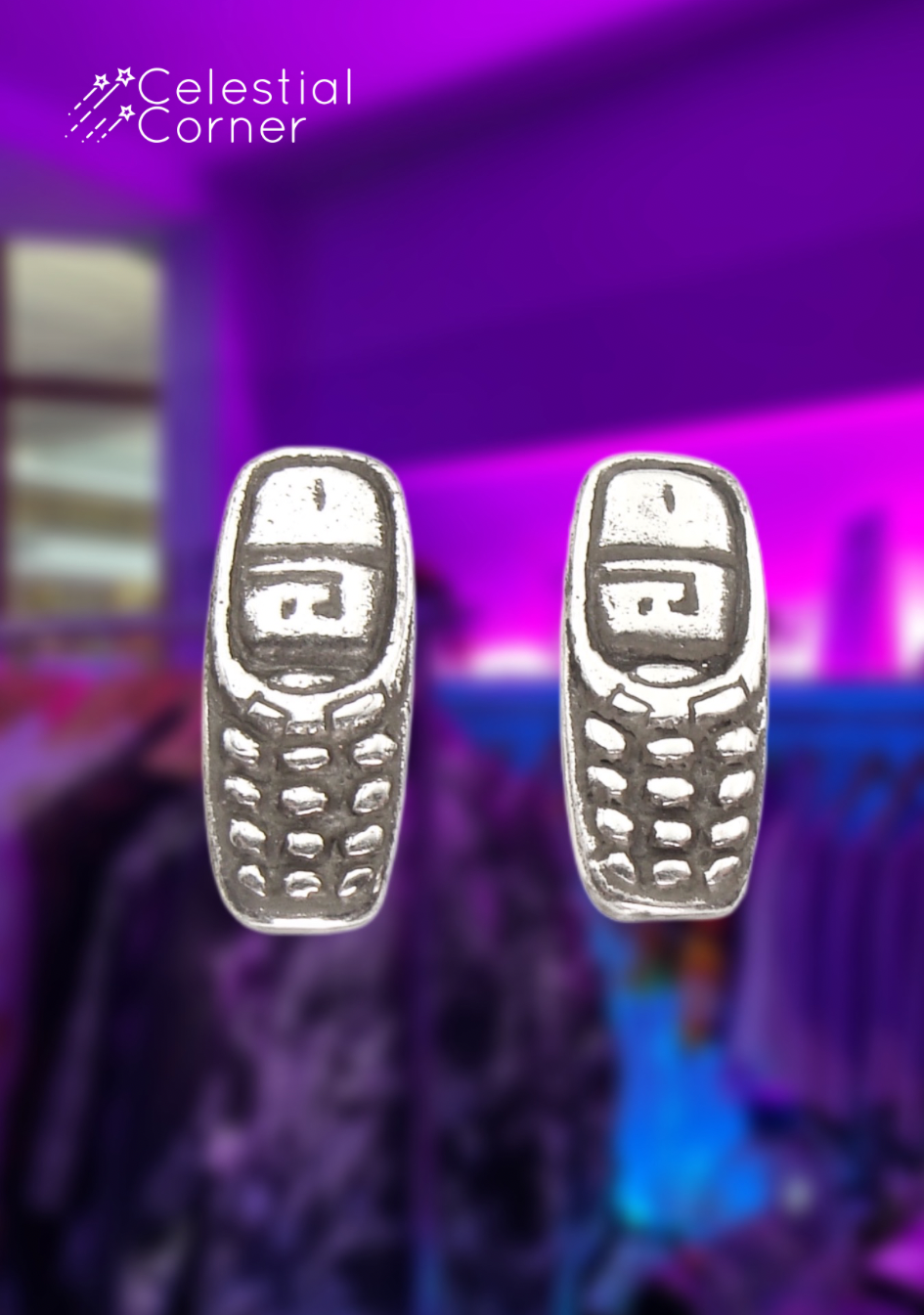 Mini Y2K Phone Studs