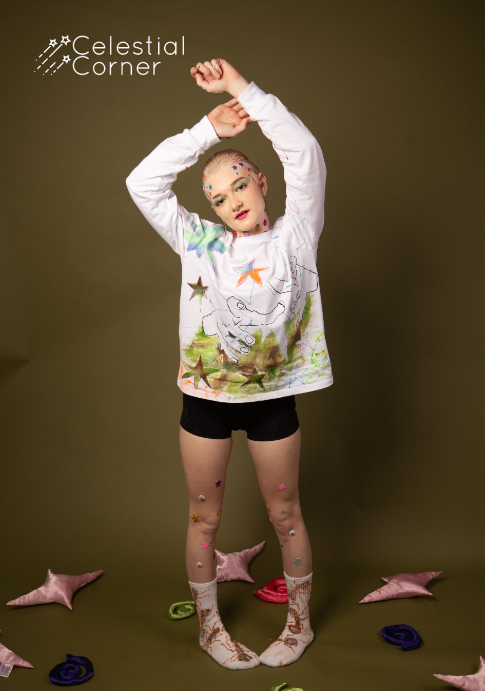 Star Hands Long Sleeve T-shirt