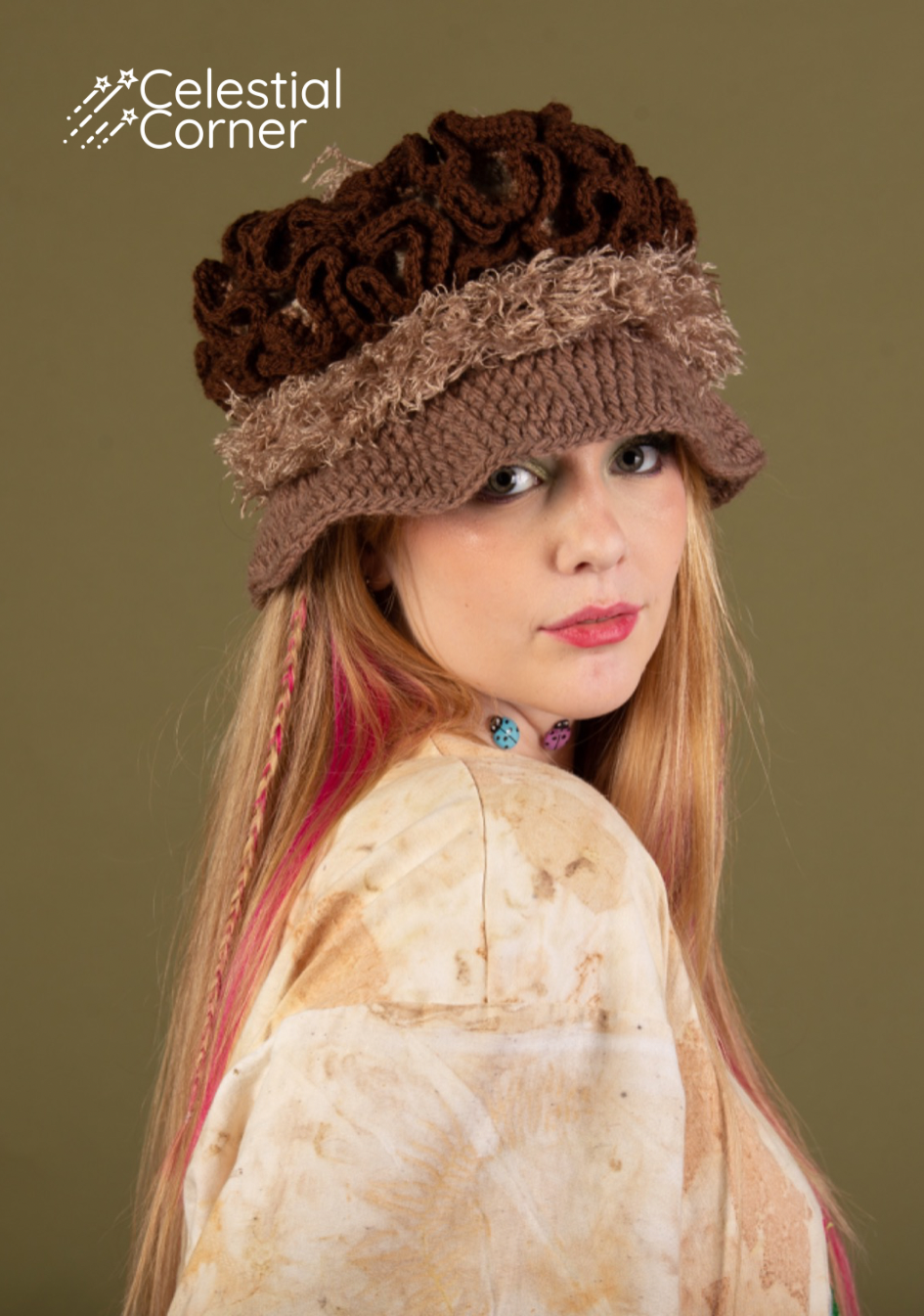 Crochet Birds Nest Hat