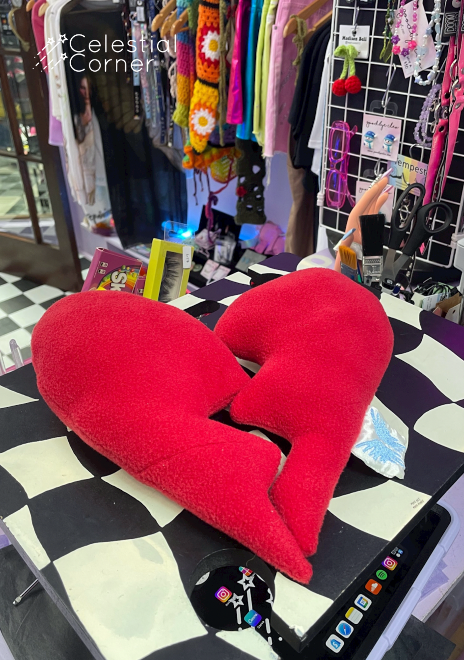 Small Broken Heart Plushie