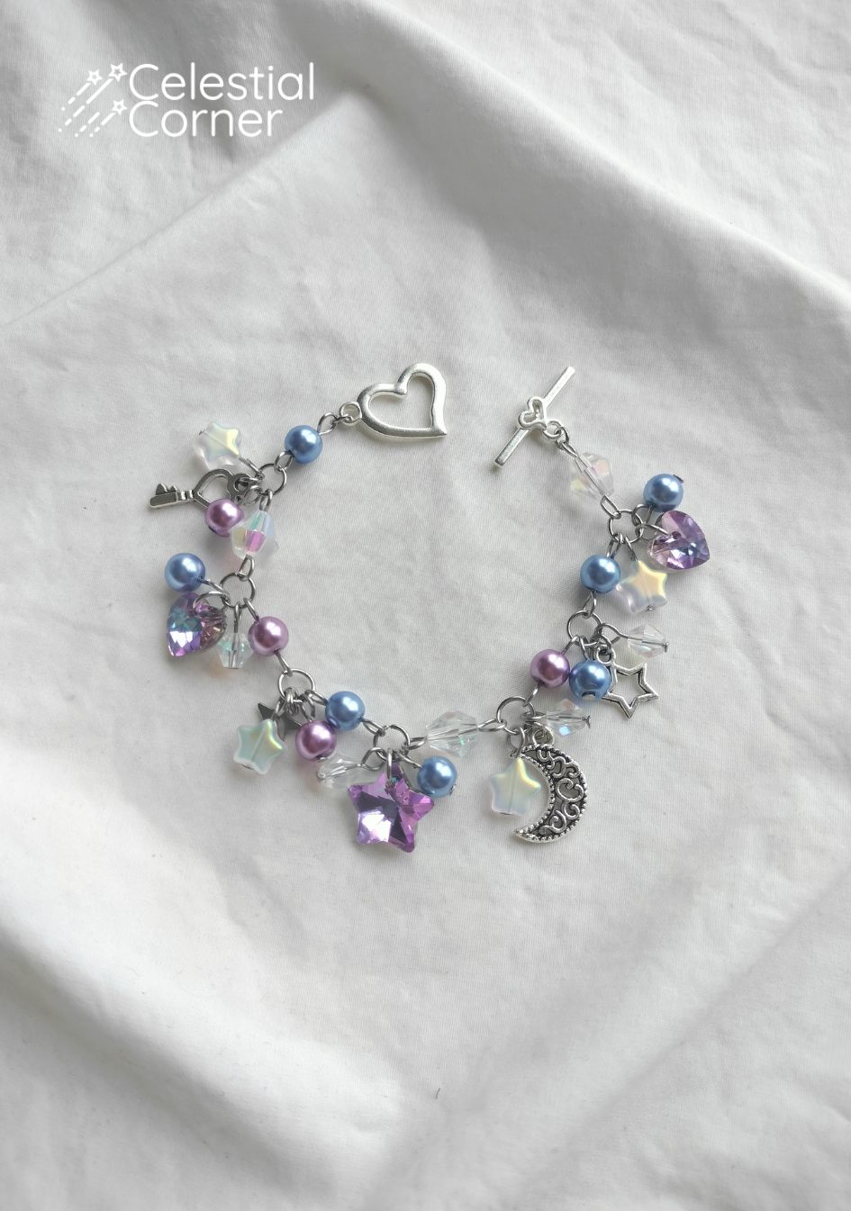 Blue and Purple Celestial Bracelet