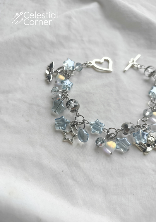 Blue Starburst Angel Bracelet