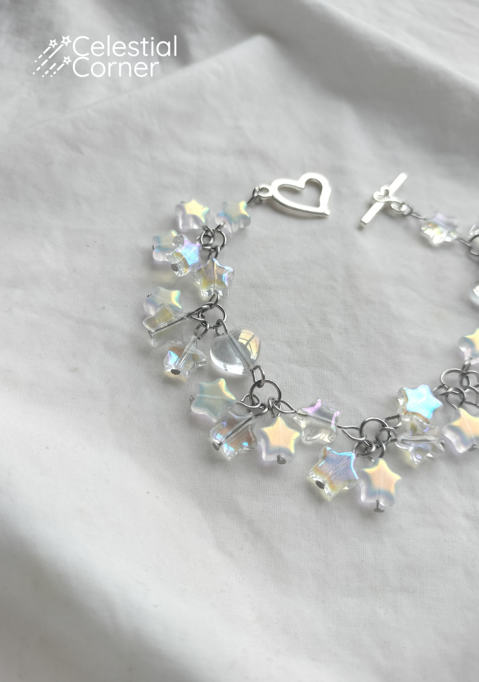 Iridescent Star Clutter Bracelet