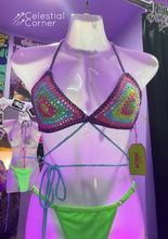 Load image into Gallery viewer, Candy Colours Crochet Bra
