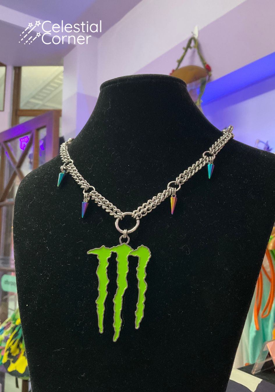 Monster Energy Hardware Necklace