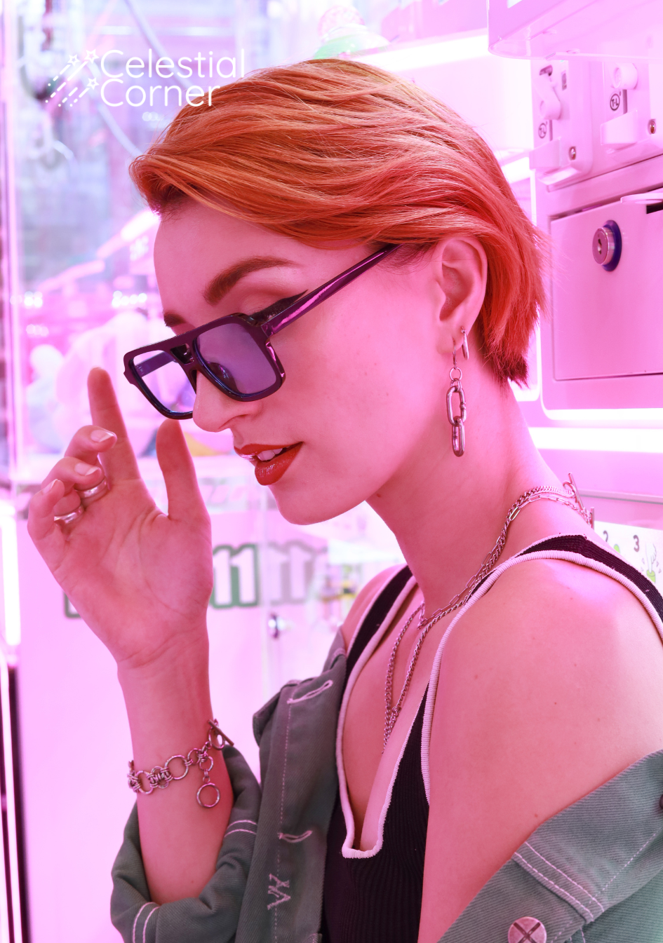 Blue Bat Country Sunglasses