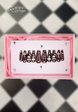 Load image into Gallery viewer, Kuromi Coffin Nail Set (M)
