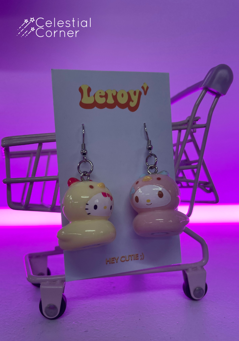 Kitty Ducky Earrings