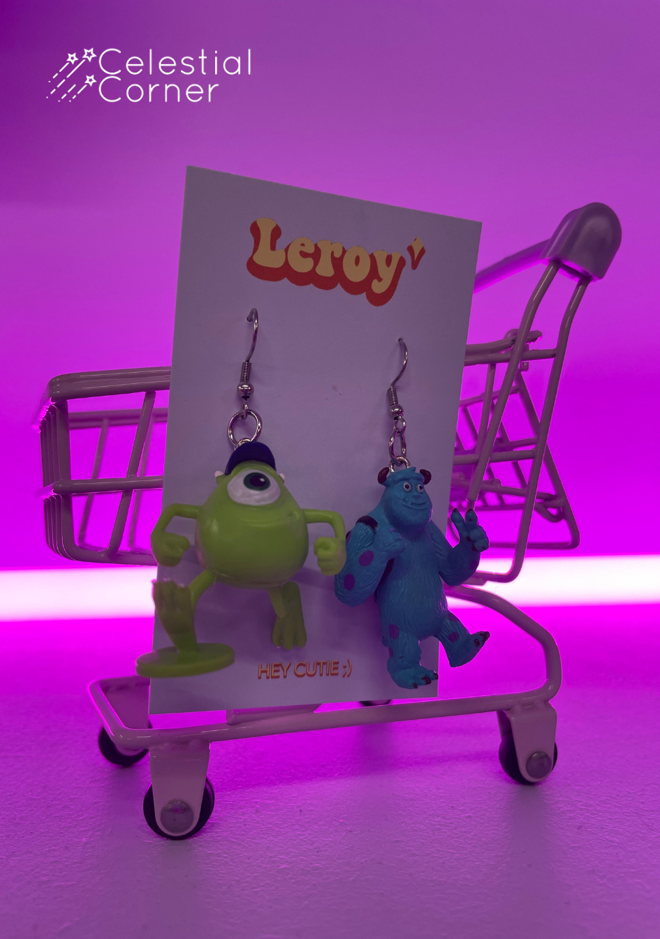 Monsters Inc. Earrings