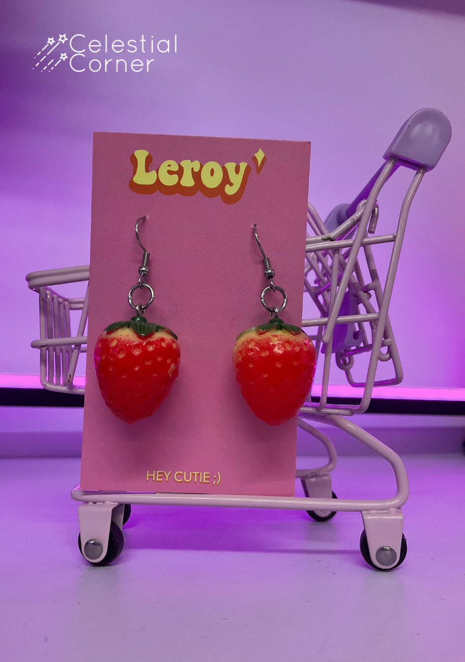 Strawberry Earrings