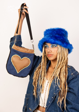 Load image into Gallery viewer, Neon Puffer Heart Purse
