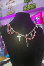 Load image into Gallery viewer, Pink Chain Necklace

