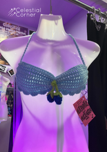 Load image into Gallery viewer, Blueberry Crochet Top
