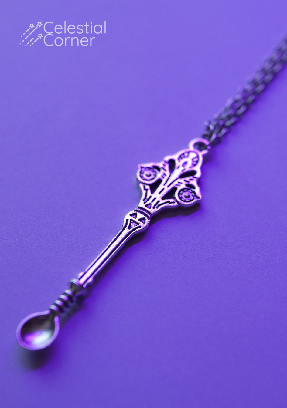Spoon Charm Necklace