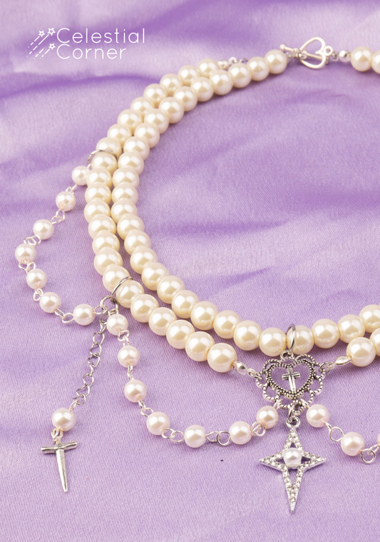 Pearl Sparkle Necklace