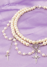 Load image into Gallery viewer, Pearl Sparkle Necklace
