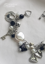 Load image into Gallery viewer, Gothic Locket Charm Bracelet
