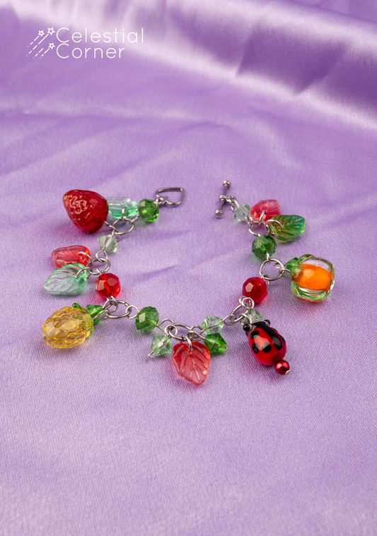 Fruit Salad Charm Bracelet