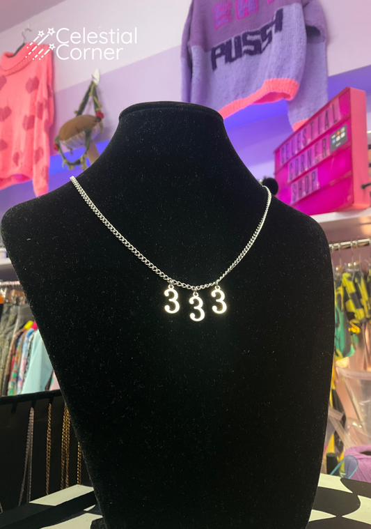 Lucky Number 333 Necklace