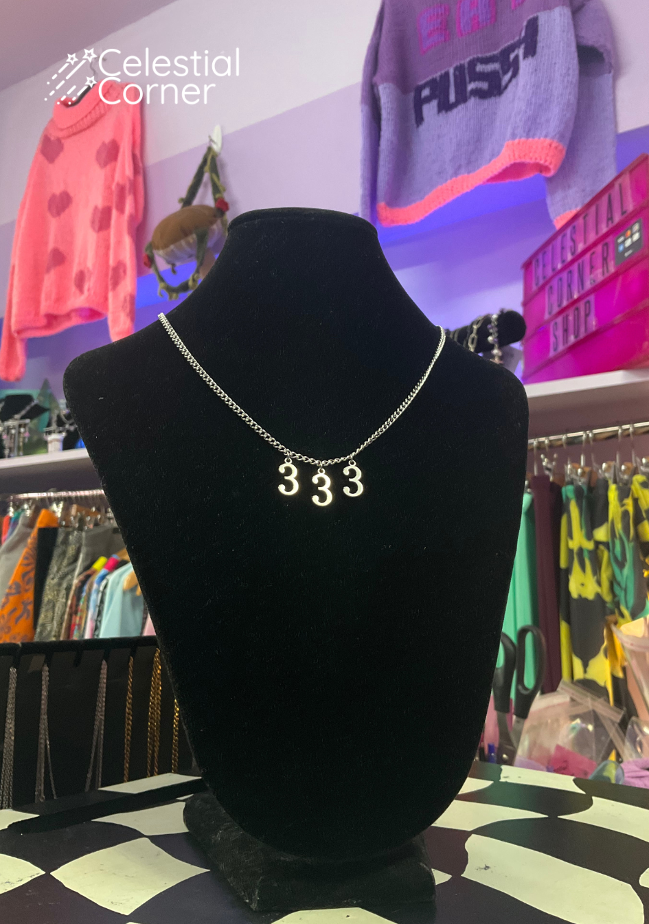 Lucky Number 333 Necklace