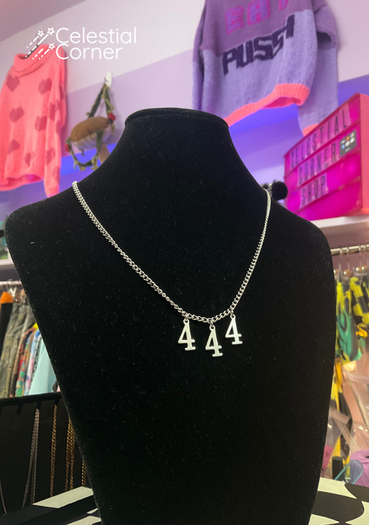Lucky Number 444 Necklace