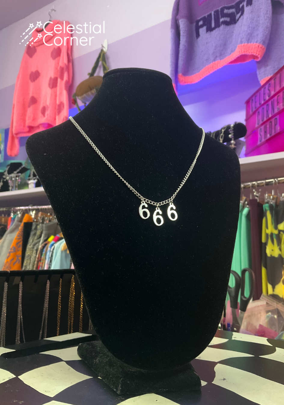 Lucky Number 666 Necklace