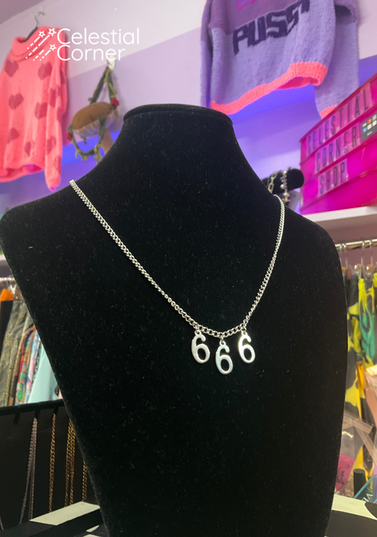 Lucky Number 666 Necklace