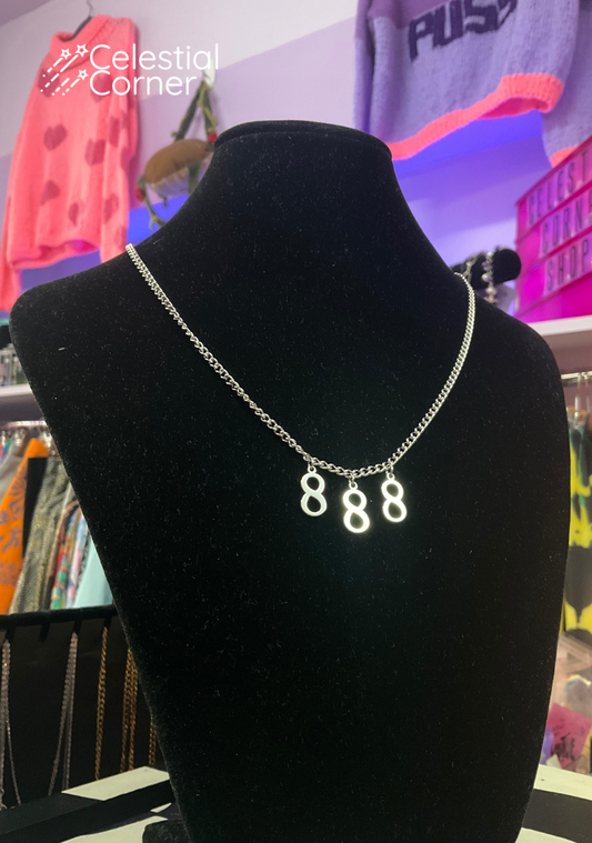 Lucky Number 888 Necklace