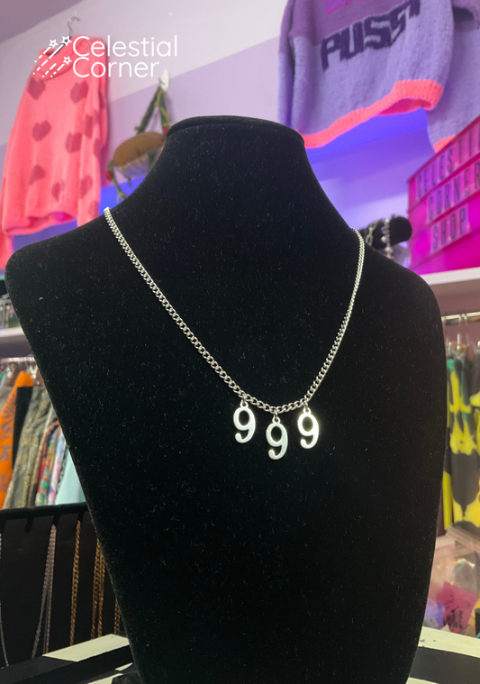 Lucky Number 999 Necklace