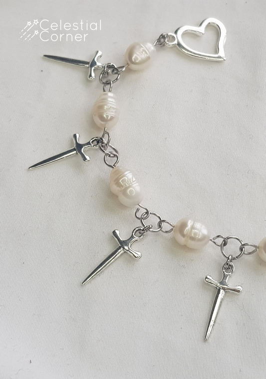 Swords Charm Bracelet