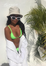 Load image into Gallery viewer, Neon Colours Miami Bikini Top
