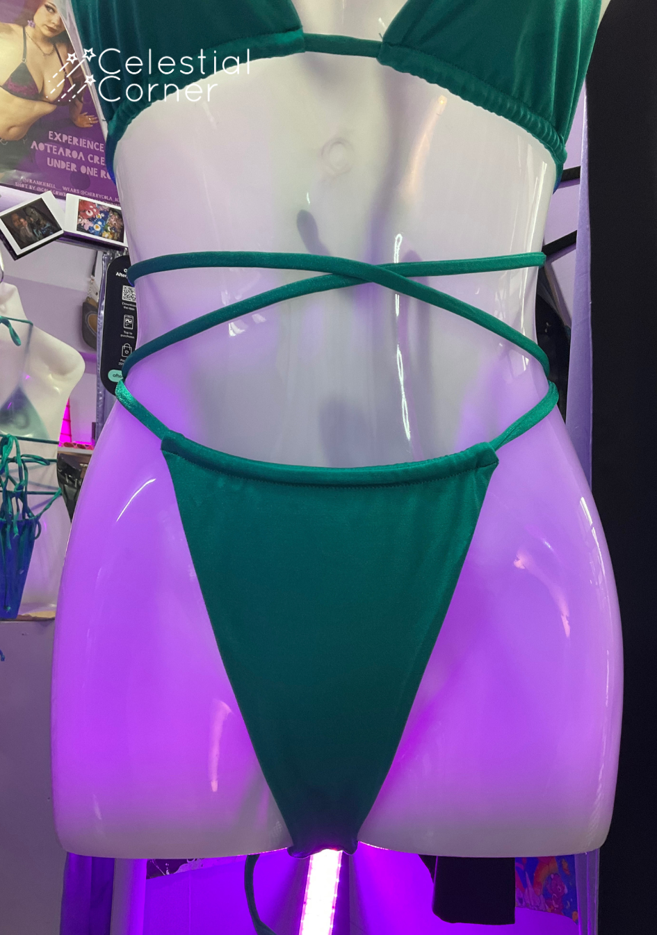 Ibiza Bikini Bottoms Emerald