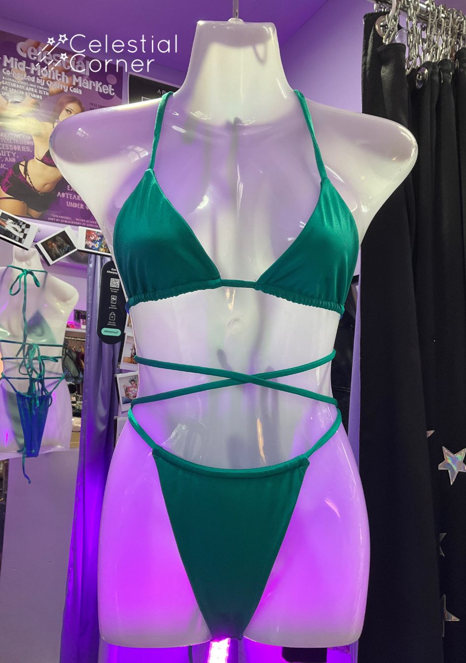 Ibiza Bikini Top Emerald