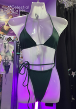 Load image into Gallery viewer, Ibiza Bikini Bottoms Matte Forrest Green
