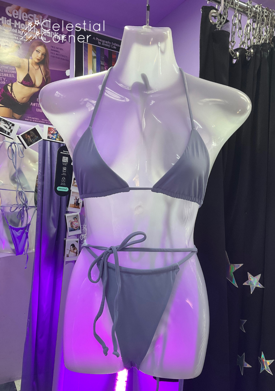 Ibiza Bikini Top Pastel Purple