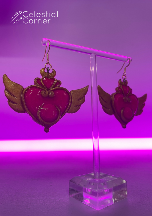Sailor Moon Collection Heart Earrings