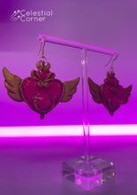 Load image into Gallery viewer, Sailor Moon Collection Heart Earrings
