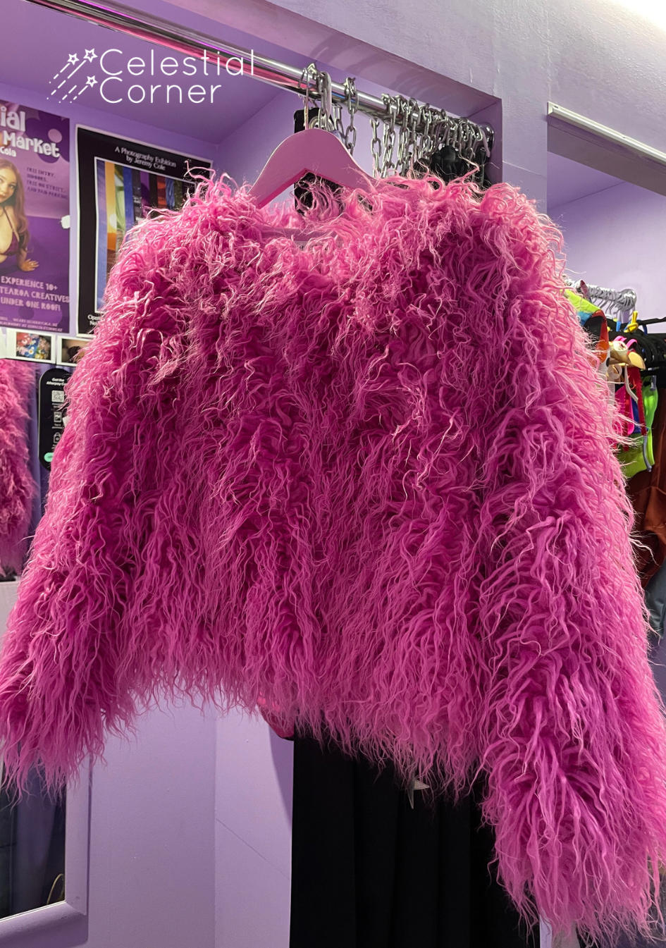 Barbie Pink Fluffy Jacket