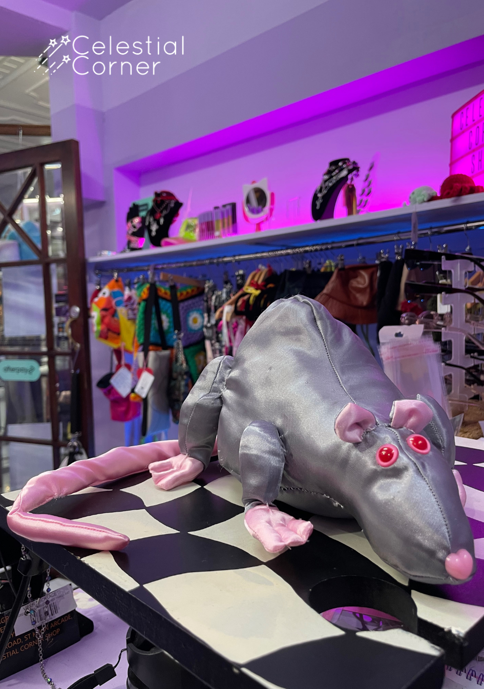 Rat Soft Sculpture Plush