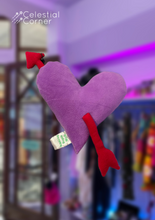Load image into Gallery viewer, Arrow Heart Plushie

