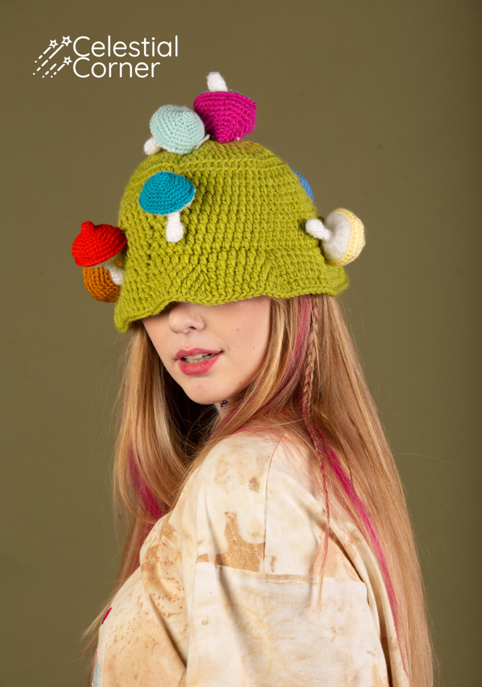 Crochet Mushroom Hat